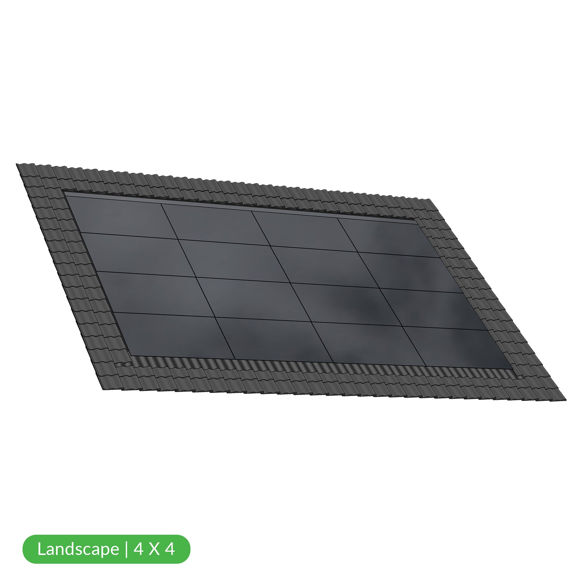 Navitect 370Wp Full Black - Landscape 4x4 pakket