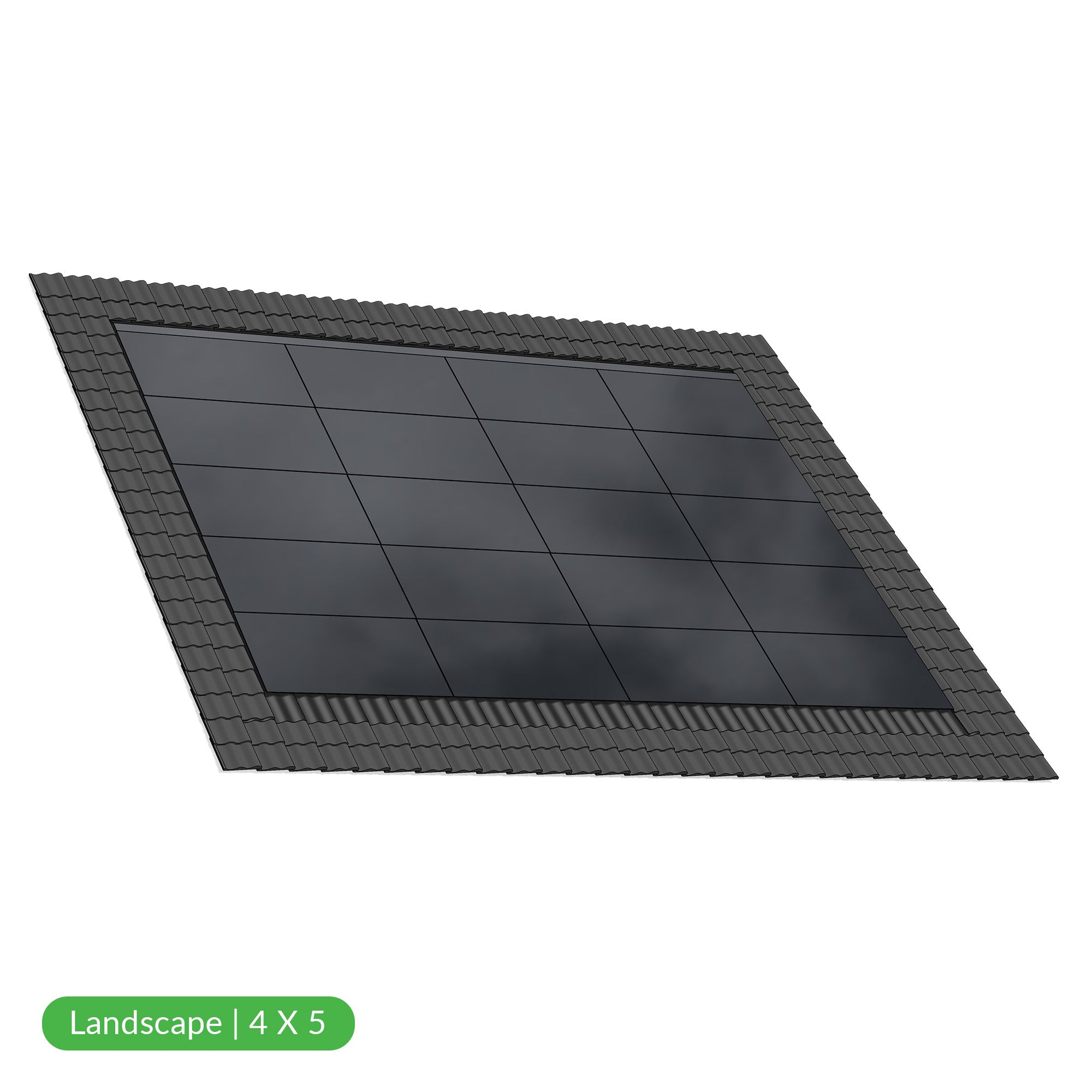 Navitect 370Wp Full Black - Landscape 4x5 pakket