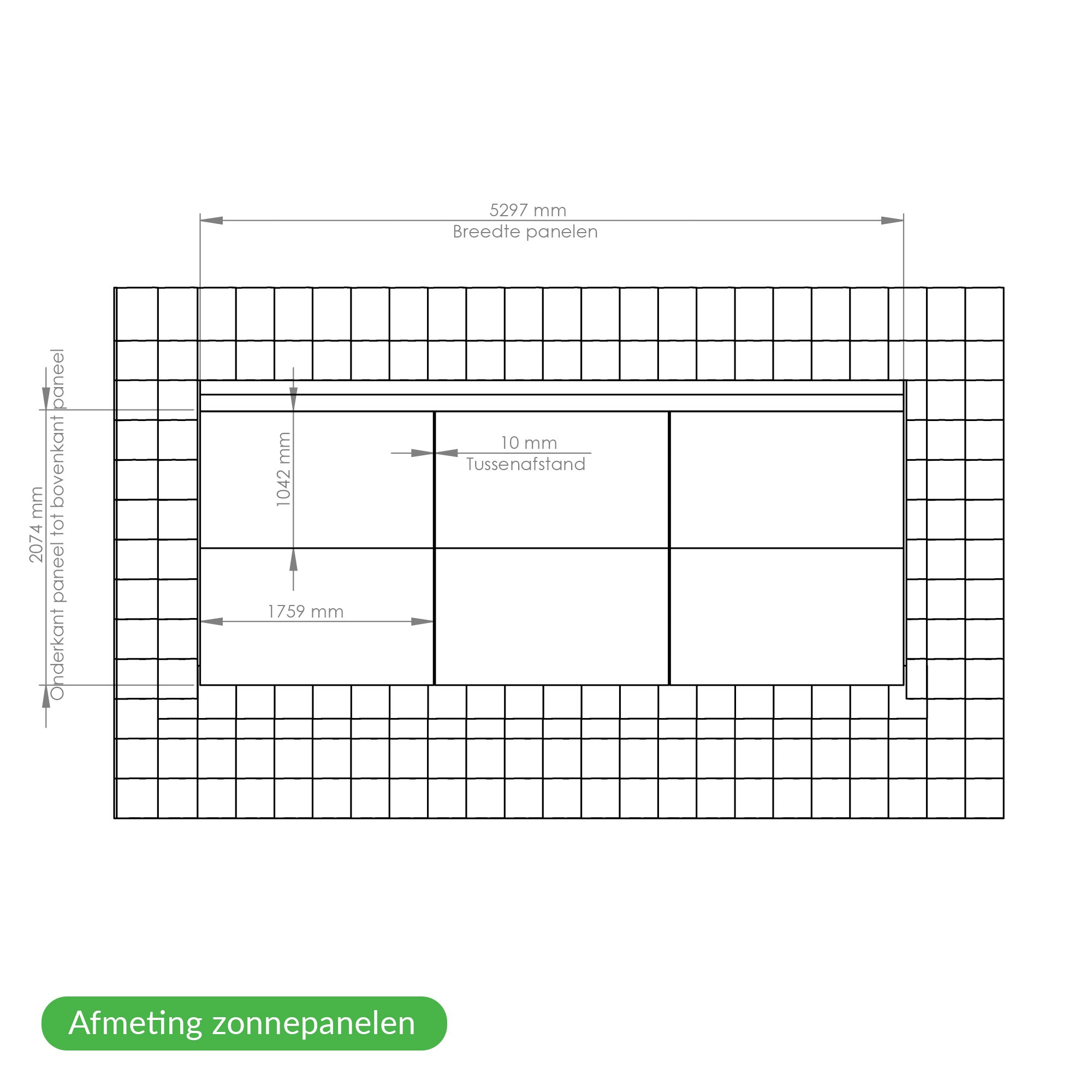 Navitect 370Wp Full Black - Landscape 3x2 pakket