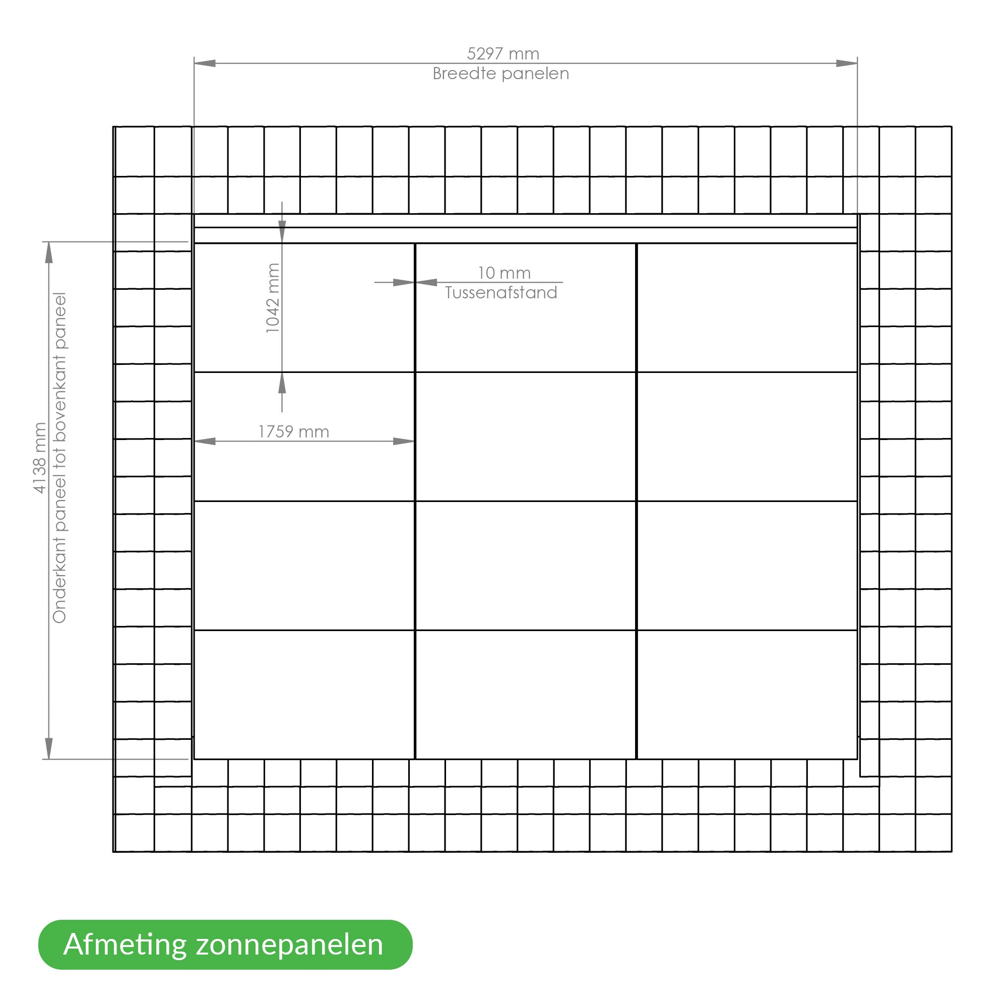 Navitect 370Wp Full Black - Landscape 3x4 pakket