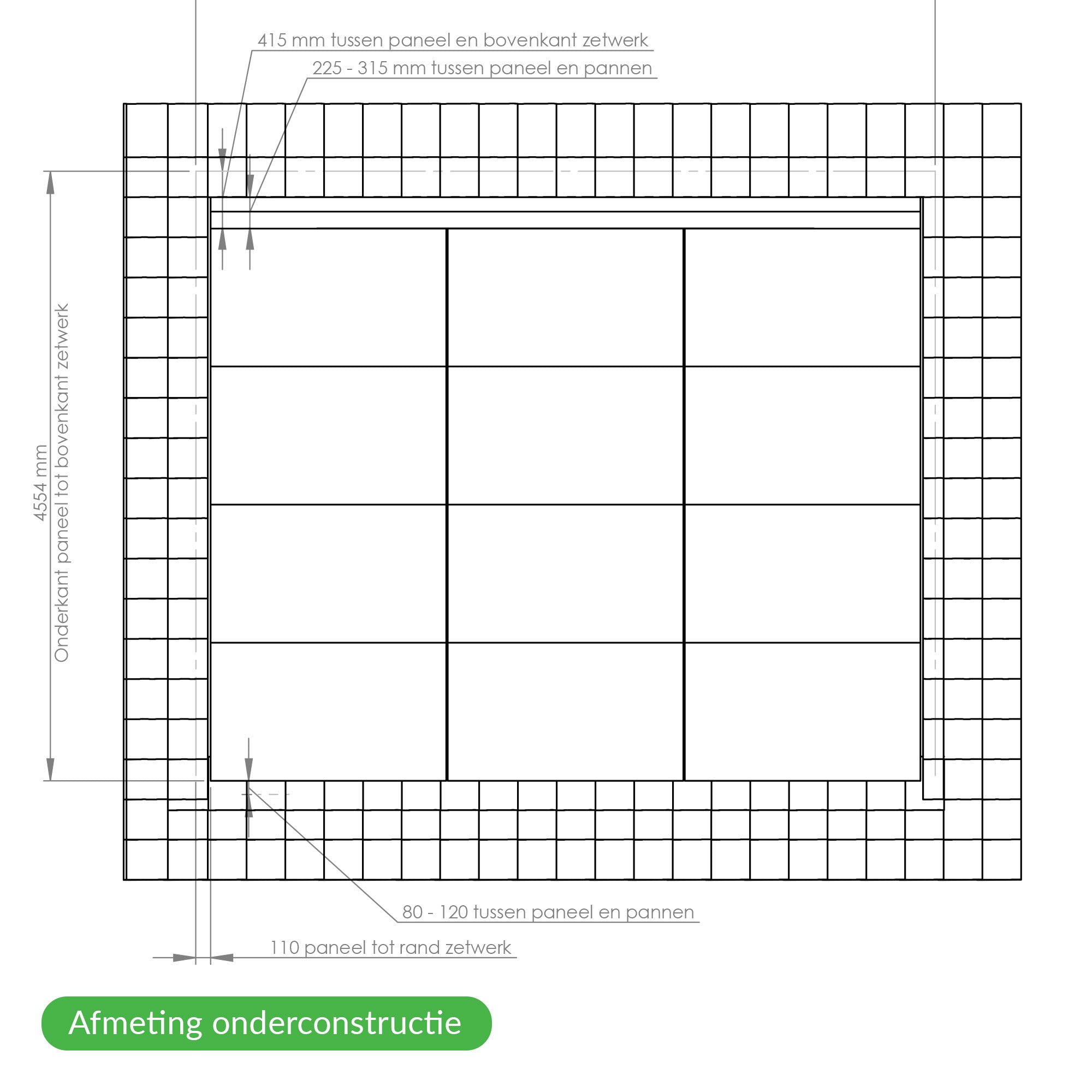 Navitect 370Wp Full Black - Landscape 3x4 pakket