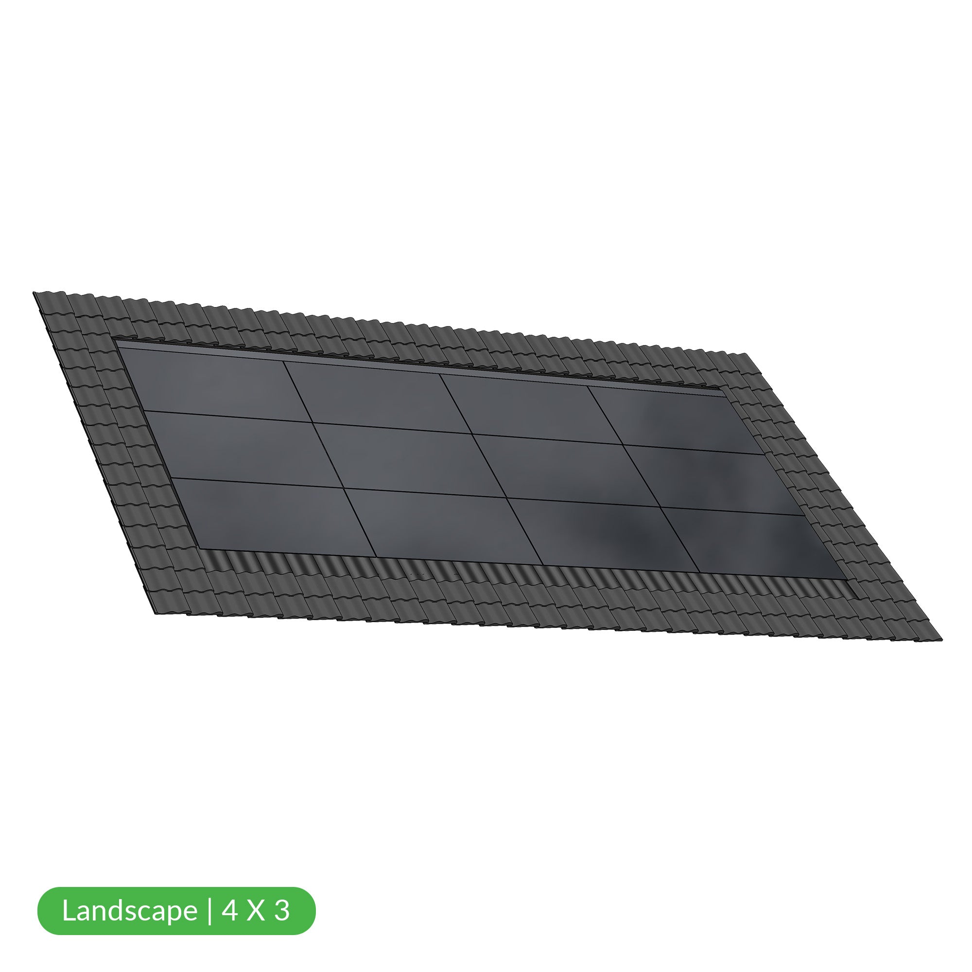 Navitect 370Wp Full Black - Landscape 4x3 pakket