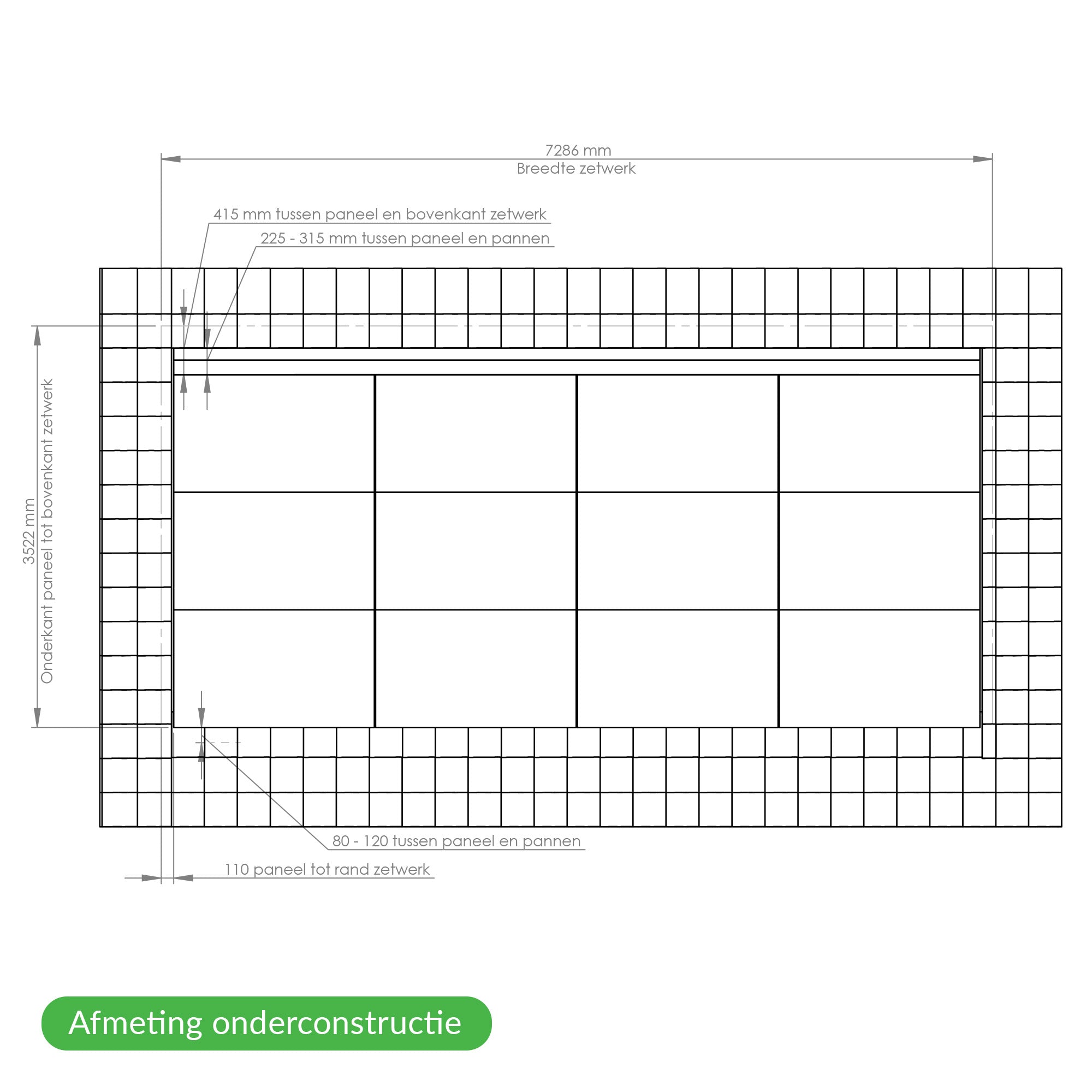 Navitect 370Wp Full Black - Landscape 4x3 pakket