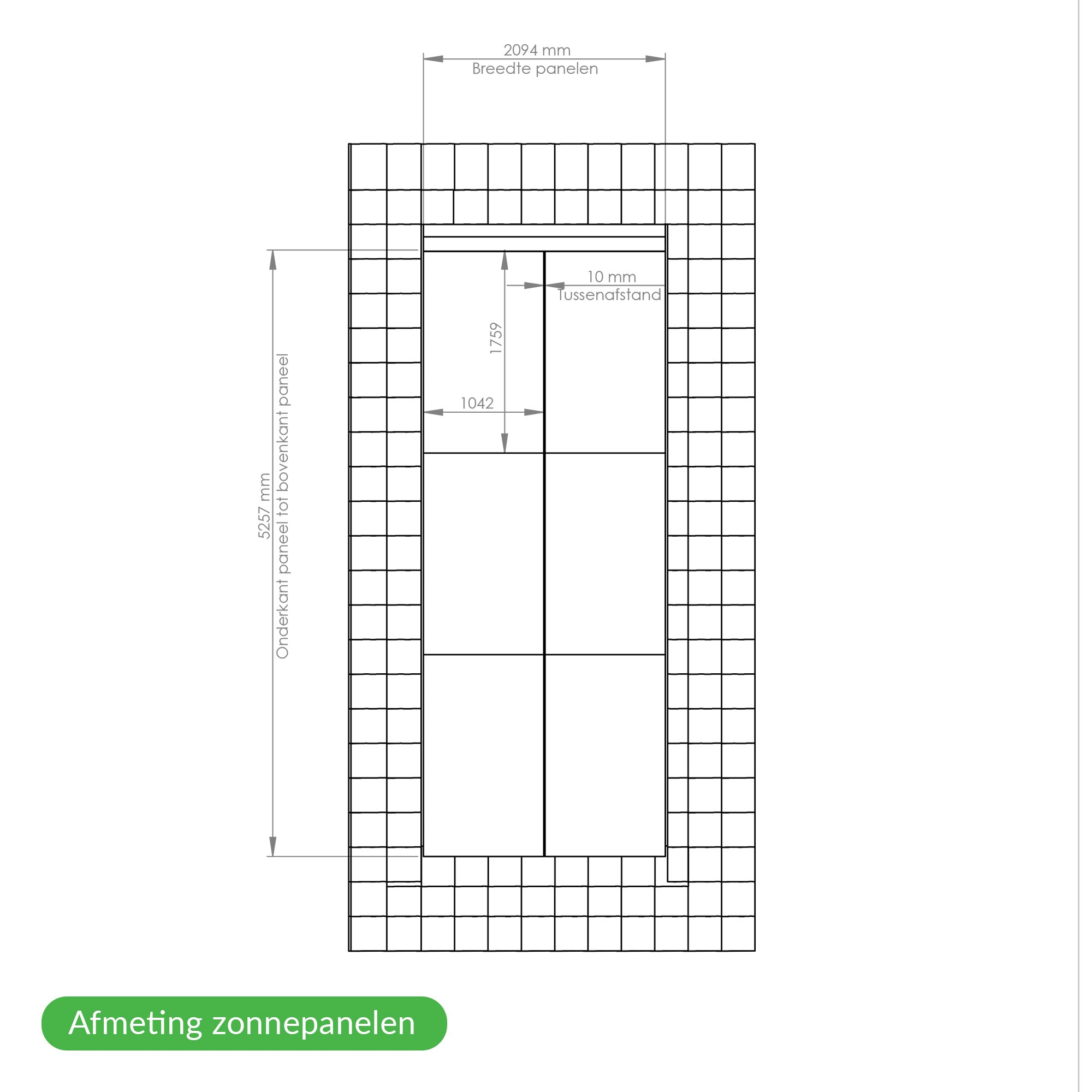 Navitect 370Wp Full Black - Portrait 2x3 pakket